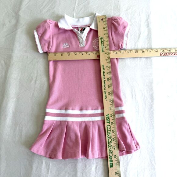 Majestic Chicago Cubs Size 3T Dress Pink Polo Style Outfit MLB Cotton Toddler - Picture 2 of 7